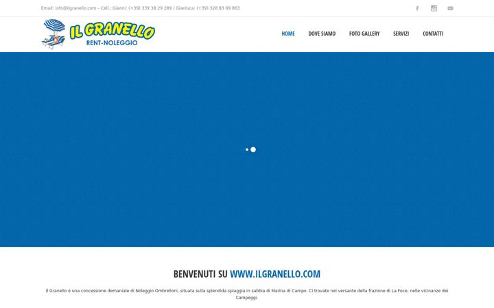 Screenshot of ilgranello.com