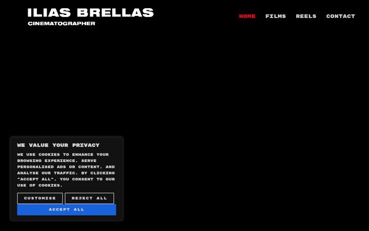 Screenshot of iliasbrellas.com