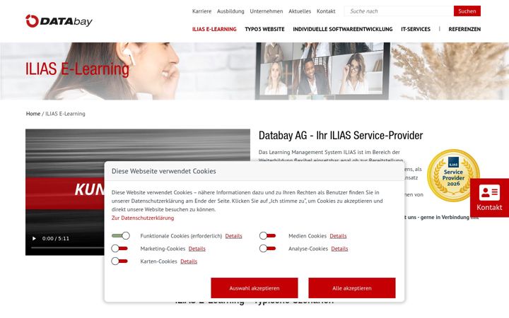 Screenshot of iliasnet.de