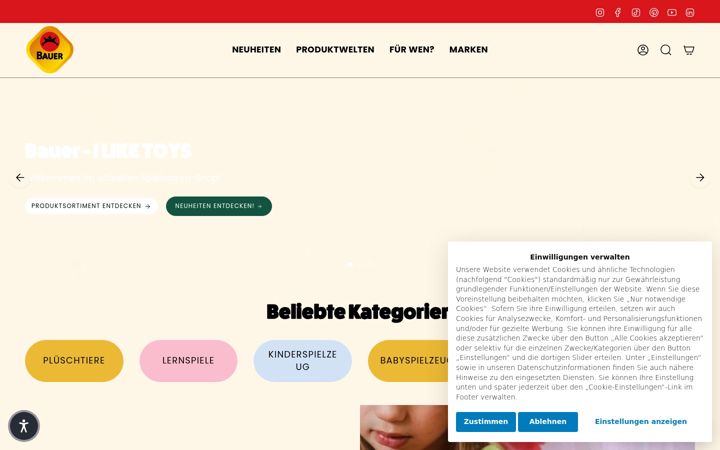 Screenshot of iliketoys.de