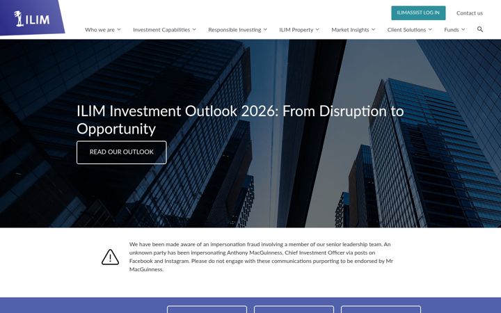 Screenshot of ilim.com