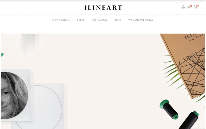 Screenshot του ilineart.com