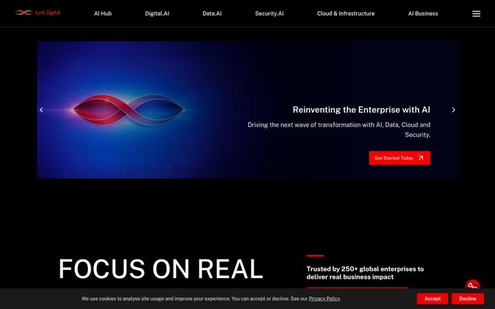 Screenshot of ilink-digital.com