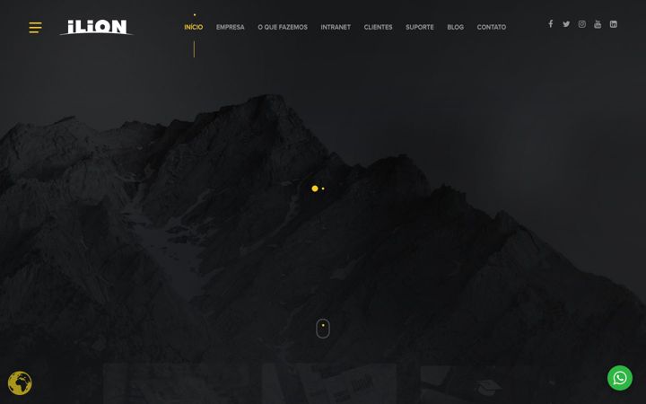 Screenshot of ilion.com.br