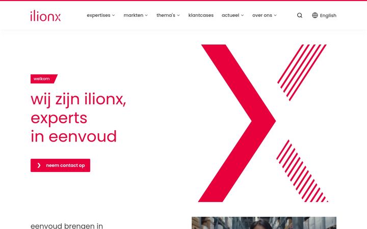 Screenshot of ilionx.com