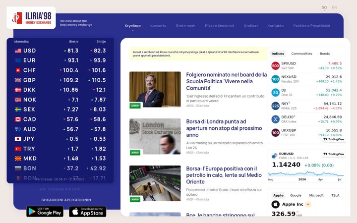 Screenshot of iliria98.com