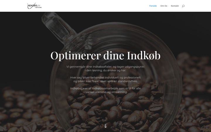 Screenshot of iliv.dk