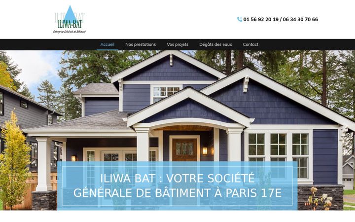 Screenshot of iliwa-bat.fr