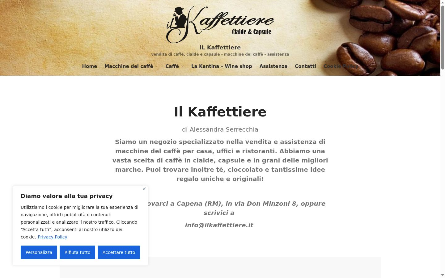 Screenshot tal-banner tal-kunsens muri qabel kwalunkwe interazzjoni