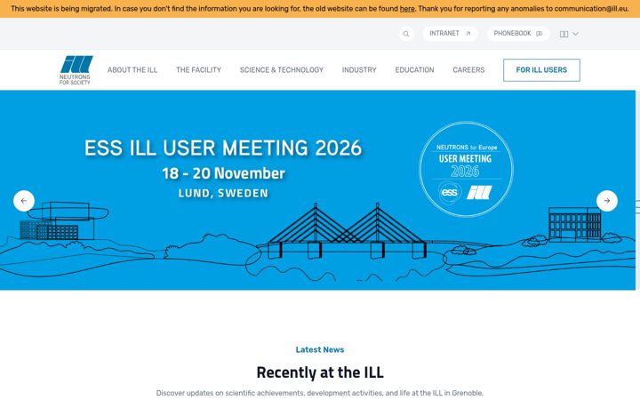 Screenshot of ill.eu