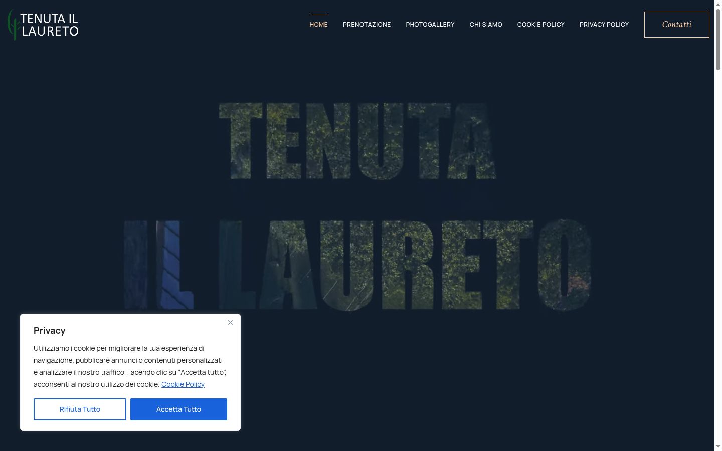 Screenshot tal-banner tal-kunsens muri qabel kwalunkwe interazzjoni