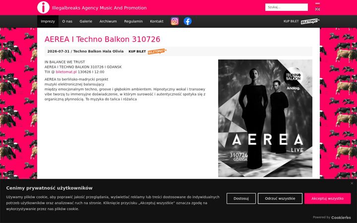 Screenshot of illegalbreaks.com