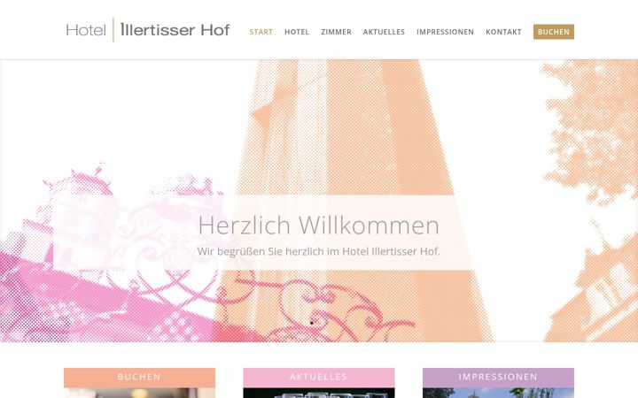 Screenshot of illertisser-hof.de