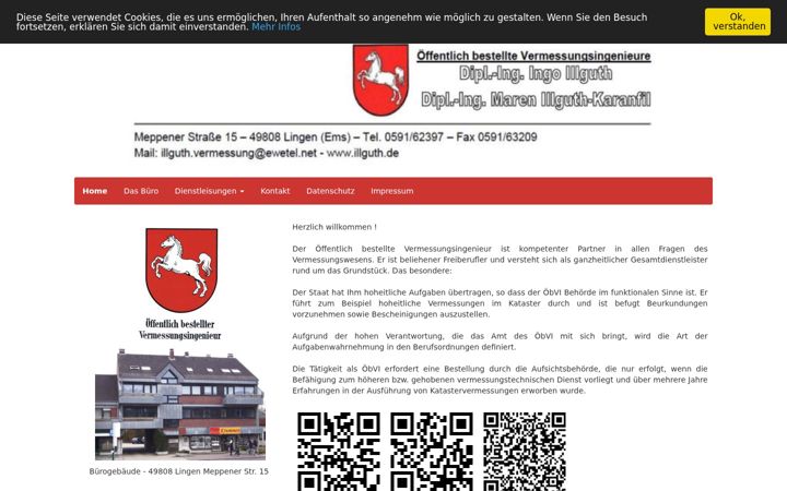 Screenshot of illguth.de