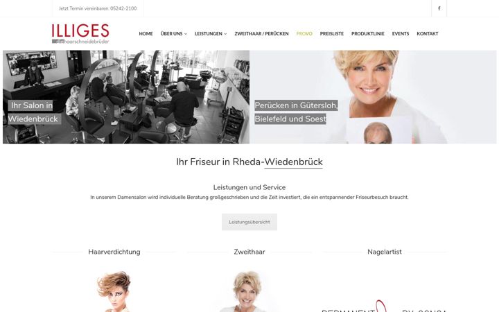 Screenshot of illiges.de