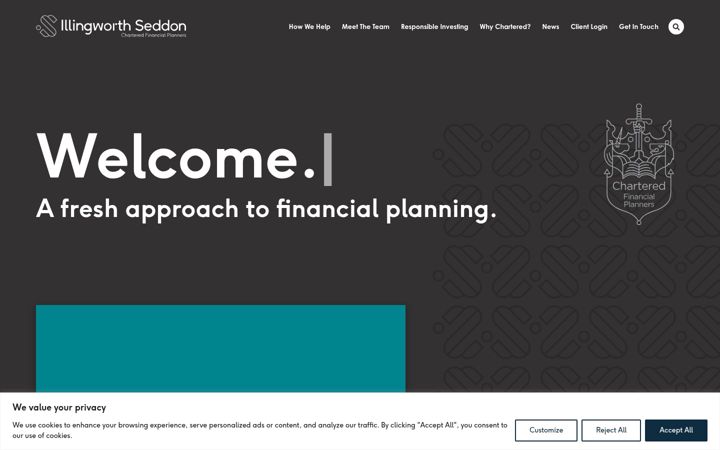 Screenshot of illingworthseddon.co.uk