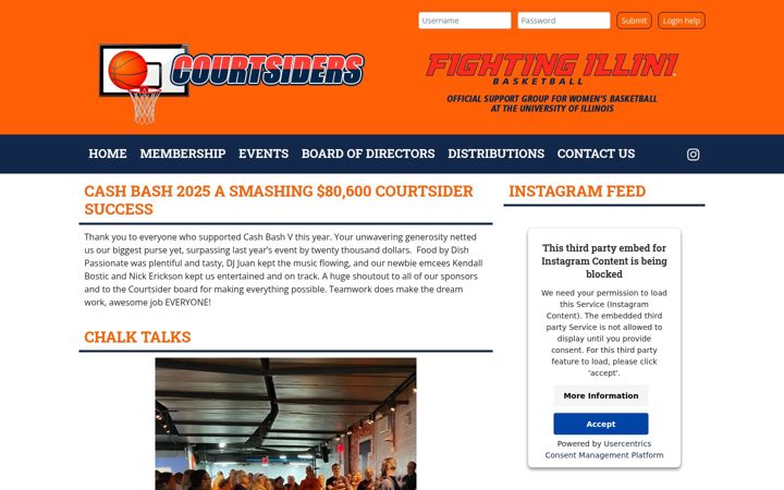 Screenshot of illinicourtsiders.com