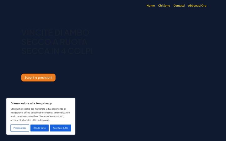 Screenshot of illotto-ai.it