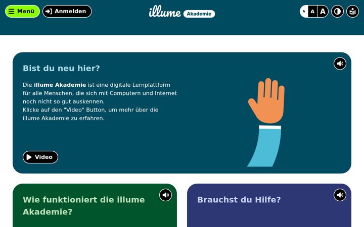 Screenshot of illume-akademie.de