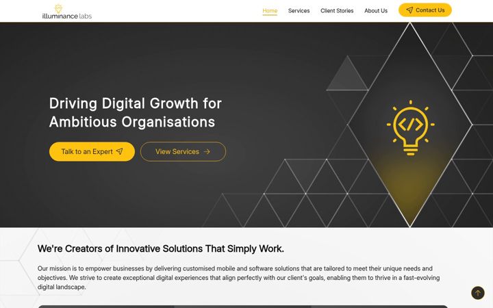 Screenshot of illuminancelabs.com