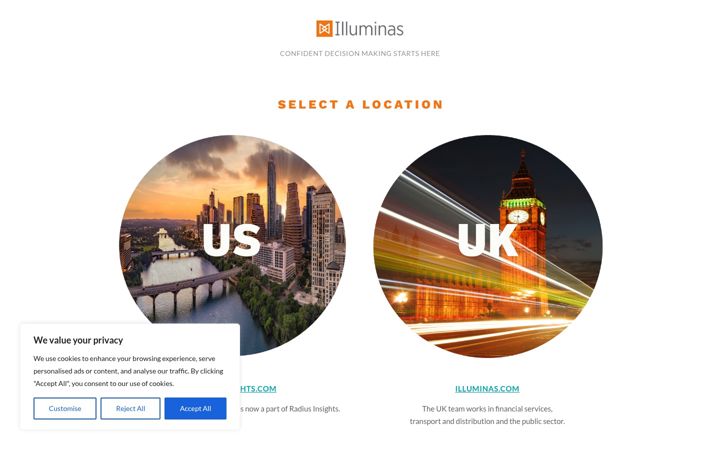 Screenshot of illuminas.com