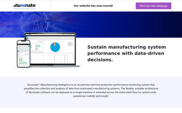 Screenshot of illuminatemi.com