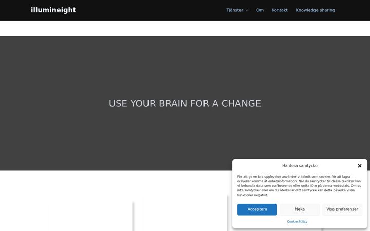 Screenshot of illumineight.se