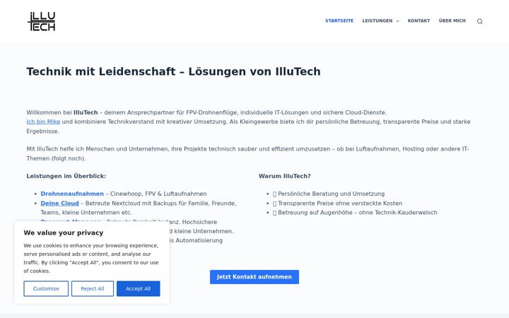 Screenshot of illutech-solutions.de