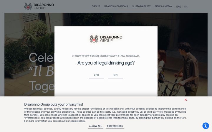 Screenshot of illva.com