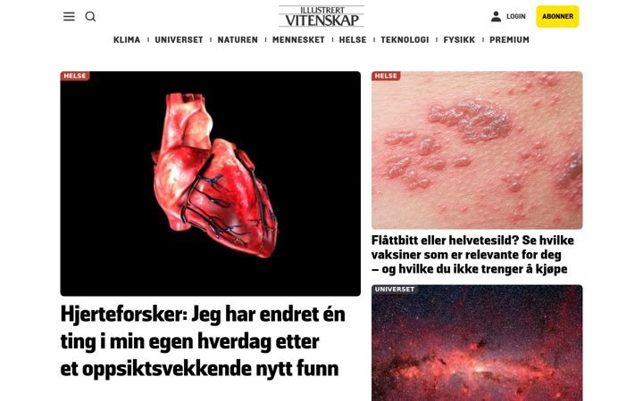 Screenshot of illvit.no