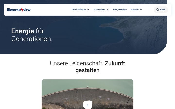 Screenshot of illwerkevkw.at