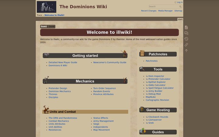 Screenshot of illwiki.com