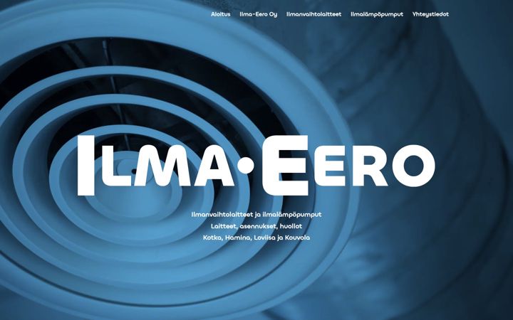 Screenshot of ilmaeero.fi