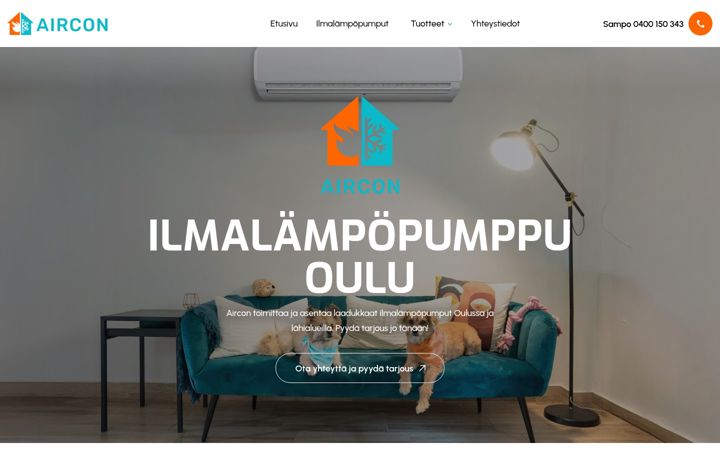 Screenshot of ilmalampopumppuoulu.fi