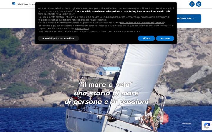 Screenshot of ilmareavela.it