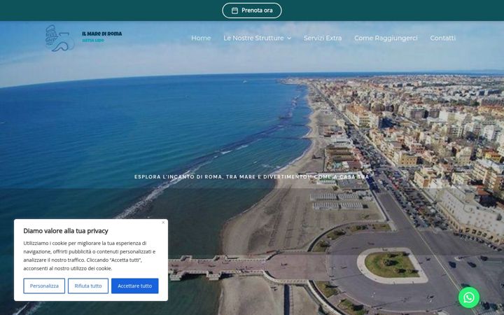 Screenshot of ilmarediroma.it