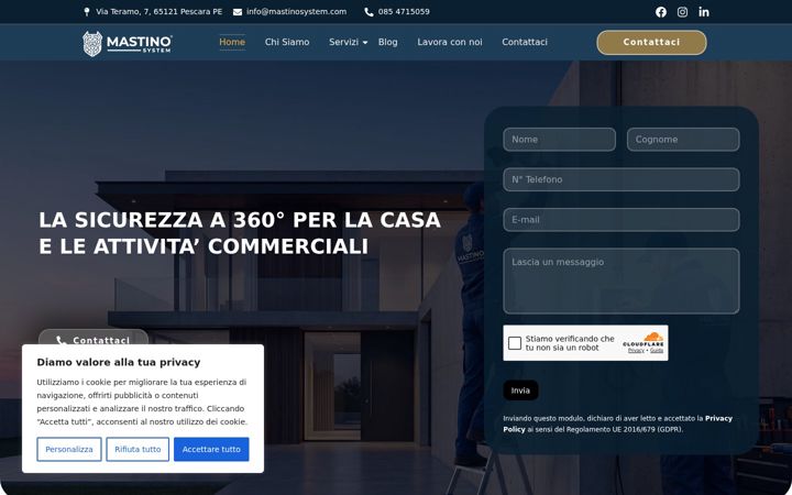 Screenshot of ilmastino.com