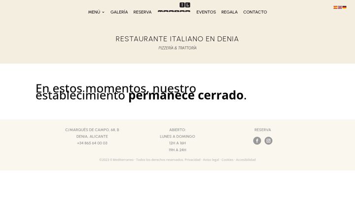 Skjámynd af ilmediterraneodenia.com