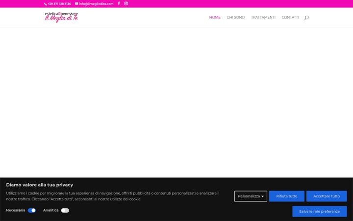 Screenshot of ilmegliodite.com