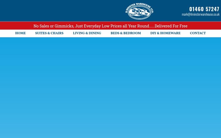 Screenshot of ilminsterwarehouse.co.uk