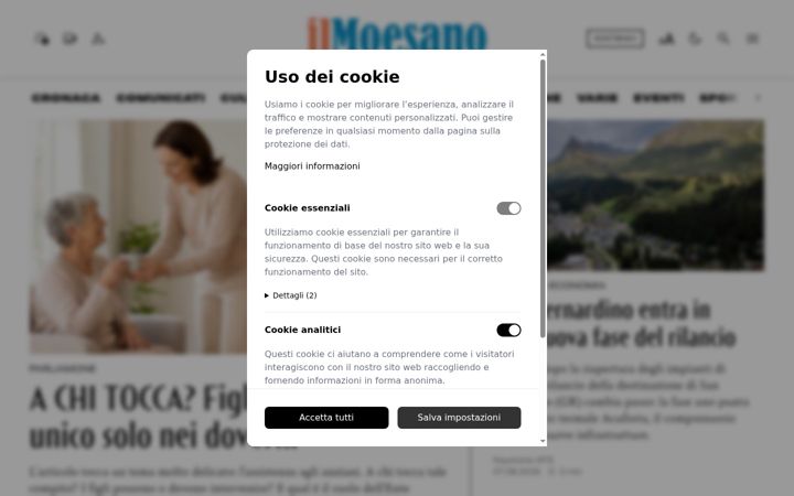 Screenshot of ilmoesano.ch