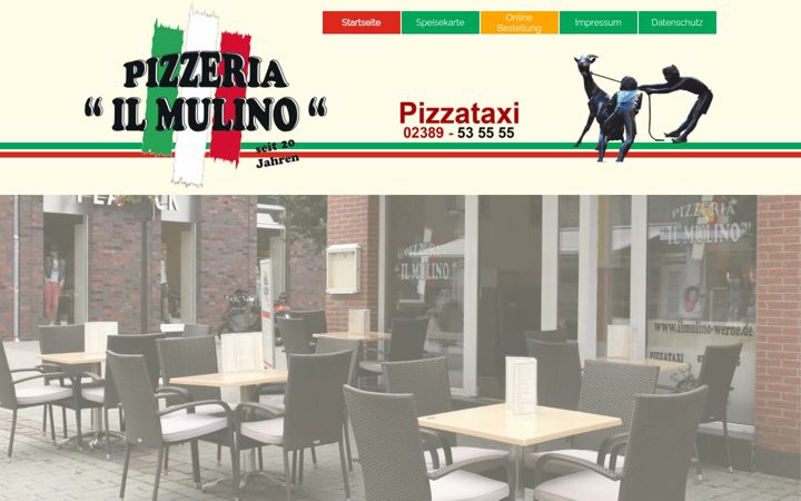 Screenshot of ilmulino-werne.de