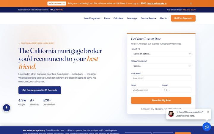 Screenshot of iloanca.com