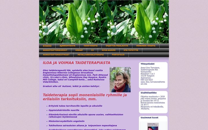 Screenshot of iloataideterapialla.com