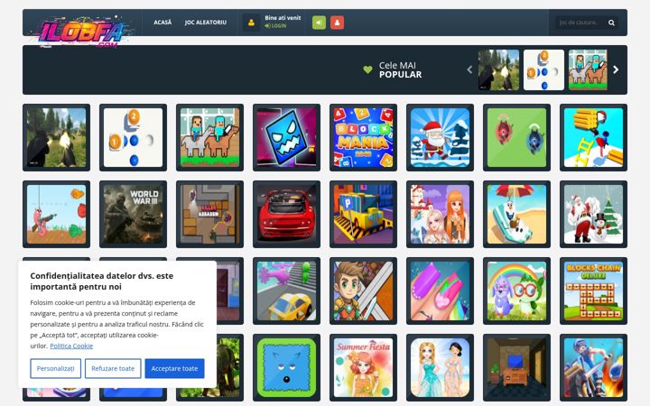 Screenshot of ilobfa.com