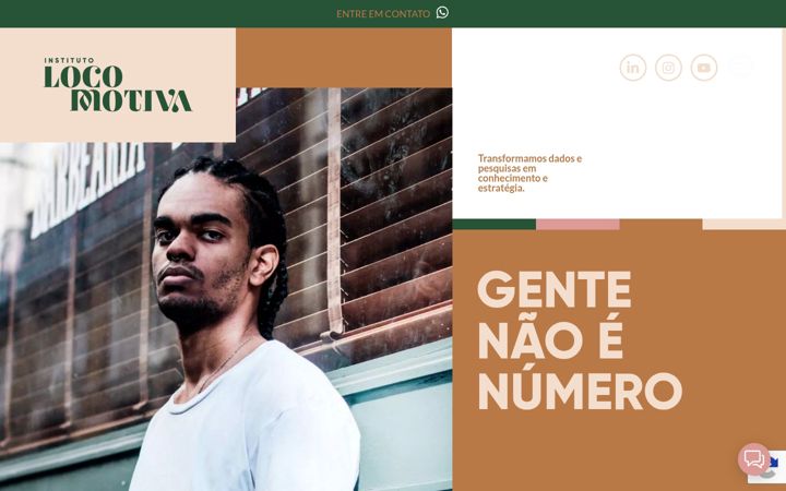 Screenshot of ilocomotiva.com.br