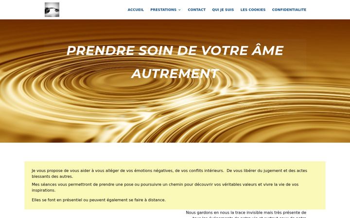 Screenshot of ilona-soindelame.fr