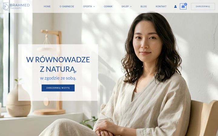 Screenshot of ilonaburzynska.pl