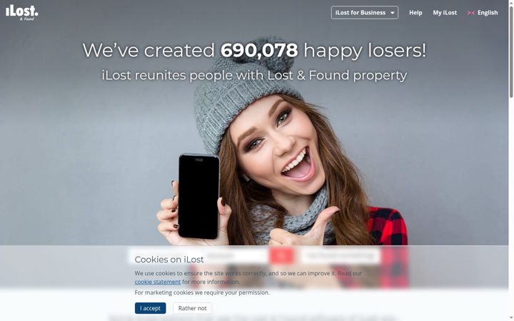 Screenshot of ilost.co