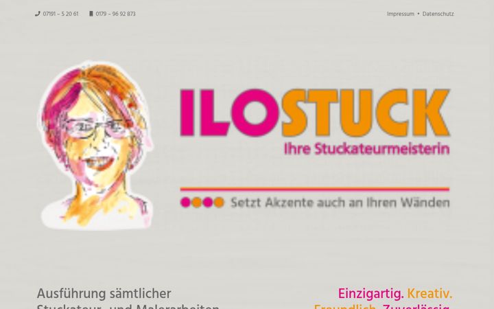Screenshot of ilostuck.de